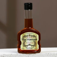 Подарочный набор косметики «Настоящий мужчина», гель для душа во флаконе коньяка 250 мл и мыло для рук 5 шт, HARD LINE