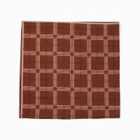 Платки носовые мужские &laquo;Этель&raquo;, 30&times;30 см, набор 12 шт., 100% хлопок, коричневые, рисунок МИКС