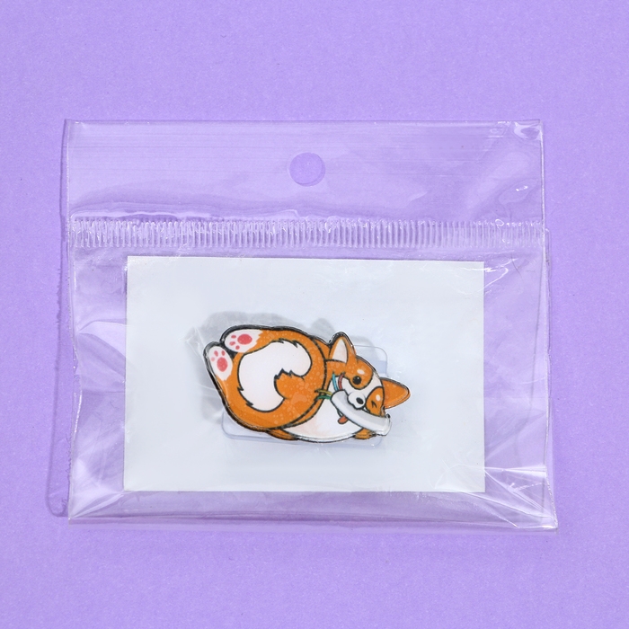 Насадка на шнур "Корги", 2,7 х 1,8 см