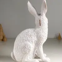 Копилка "Зайчик русак" с глиттером, 36 см, Копилка "Зайчик русак" с глиттером, 36 см,