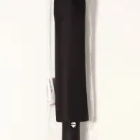 Зонт автоматический Black, 3 сложения, 8 спиц, R=48/55 см, d=96 см, чёрный