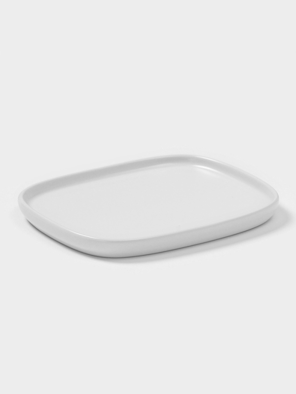 Маслёнка Доляна «Зефир», 16×13,5×5 см, керамика, белая Маслёнка Доляна «Зефир», 16×13,5×5 см, керамика, белая