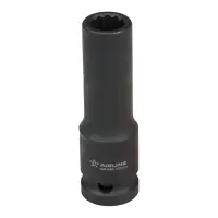 Головка ударная торцевая 1/2"DR двенадцатигранная 12мм, L=78мм