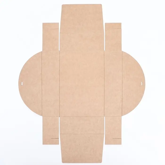 Коробка складная крафт, 22×15×6 см