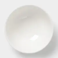 Салатник толстостенный Доляна White Label, 400 мл, d=12.5 см, фарфор, белый
