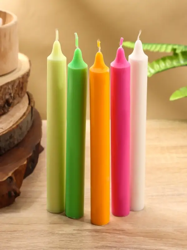 Свеча Свеча "Классика" 2х2х17 см МИКС