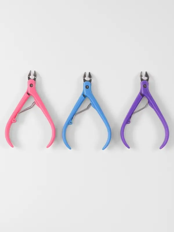 Кусачки маникюрные для кутикулы, 11 см, длина лезвия-8 мм, МИКС