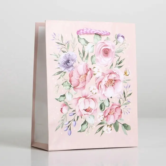 Пакет подарочный ламинированный, упаковка, Present for you, S 12&times;15&times;5.5 см