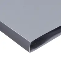 Папка с 10 вкладышами А4, 500 мкм, Calligrata, текстура &laquo;песок&raquo;, серая