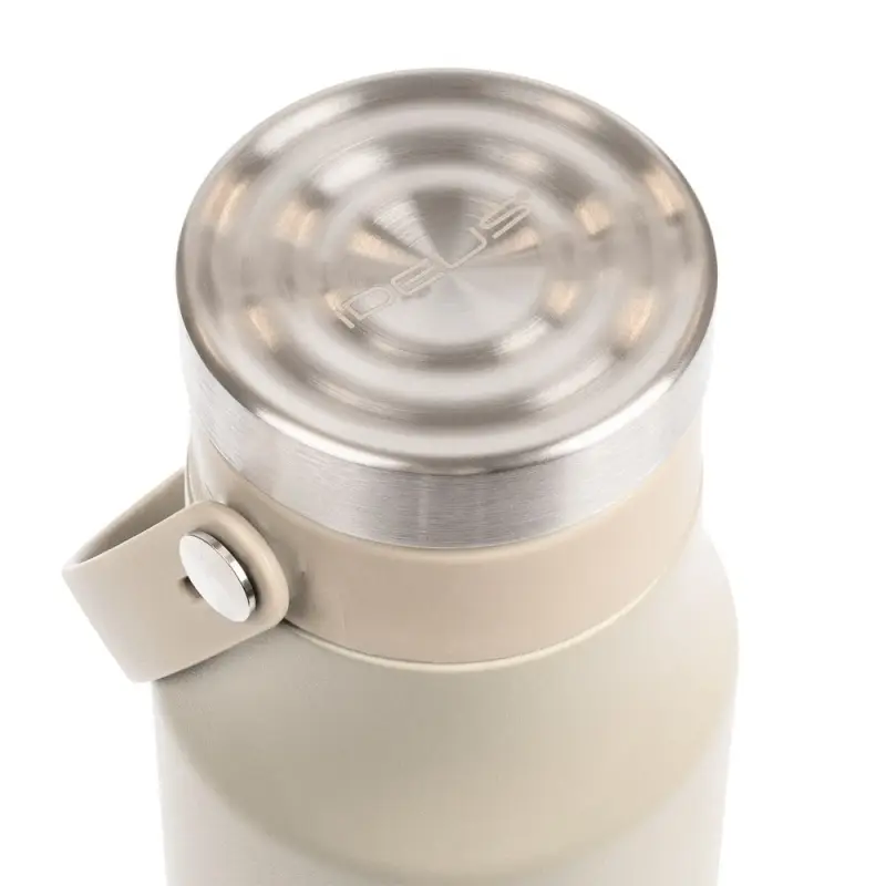 Термобутылка Tateyama, серо-бежевая Термобутылка Tateyama, серо-бежевая