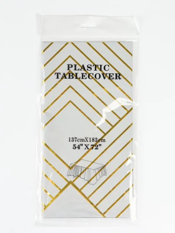Скатерть &laquo;Геометрия&raquo; 137&times;183 см, цвет золото