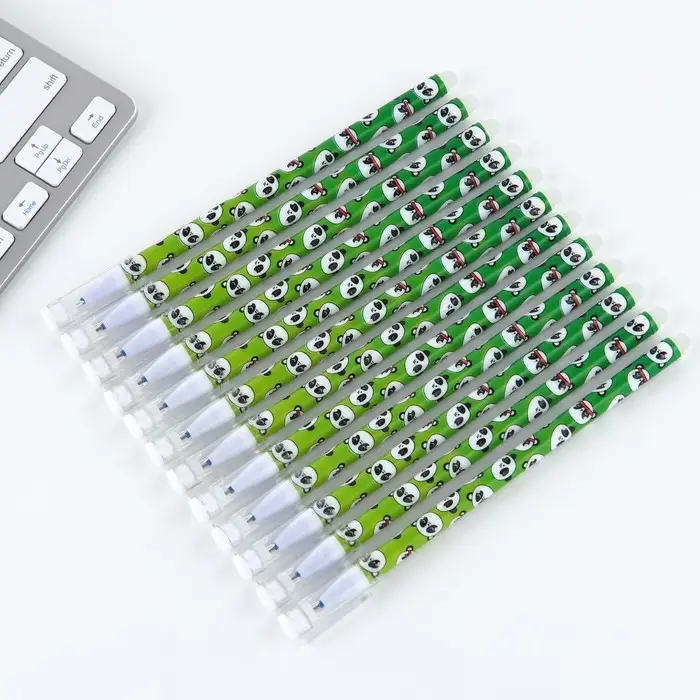 Ручка пиши стирай синяя паста 0,5 мм с колпачком «Панда» Ручка пиши стирай синяя паста 0,5 мм с колпачком «Панда»