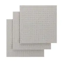 VETTA Набор салфеток универсальных 3 шт, 15х15 см, целлюлоза, серый