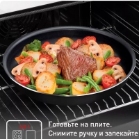 Набор посуды Ingenio Black 04238830 со съемной ручкой