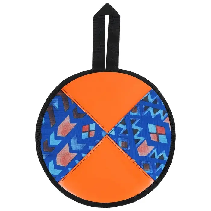 Ледянка круглая с ручкой, d=33 см, толщина 2 см, цвета МИКС