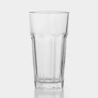 Стакан высокий Paşabah&ccedil;e Casablanca, 365 мл, стекло, прозрачный