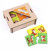 Пазл Лесная мастерская &laquo;Мама и малыш&raquo;, 40 деталей