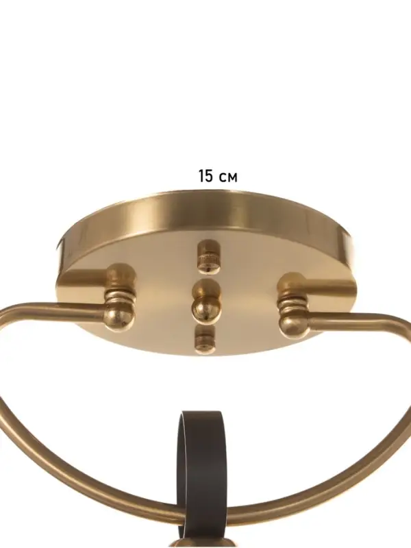 Люстра &laquo;Океан&raquo; 1&times;40 Вт Е27 латунь 22&times;15&times;28 см