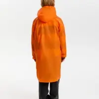 Дождевик детский RainDrop Kids, оранжевый, 8 лет (рост 118-128)