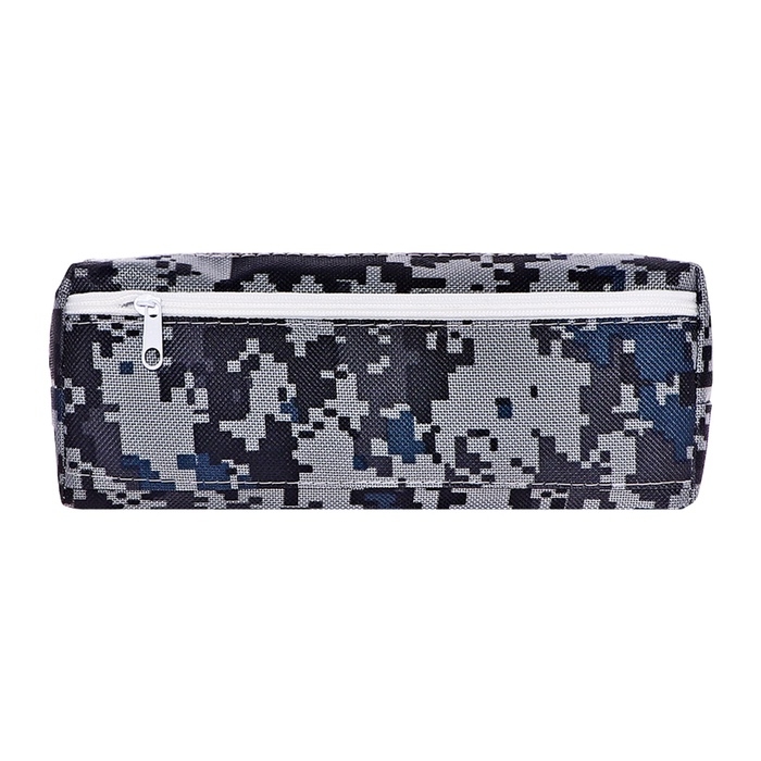 Пенал мягкий  Пенал мягкий "Миллитари" 2 отделения, 80 х 210 х 40 мм, МИКС