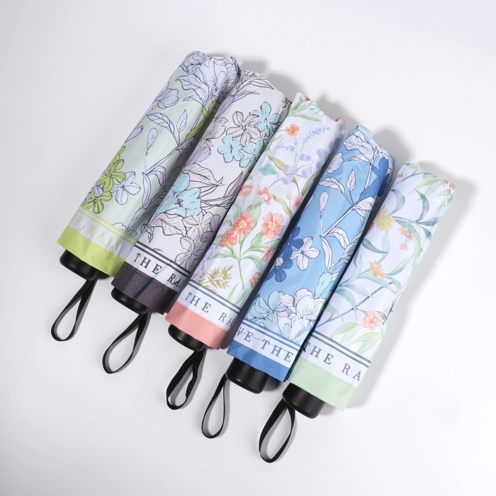 Зонт механический «Орнамент», эпонж, 4 сложения, 8 спиц, R = 47/55 см, D = 110 см, цвет МИКС Зонт механический «Орнамент», эпонж, 4 сложения, 8 спиц, R = 47/55 см, D = 110 см, цвет МИКС