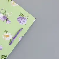 Пакет подарочный "Нежный штрих" ламинированный 18 х 22,3 х 10 см