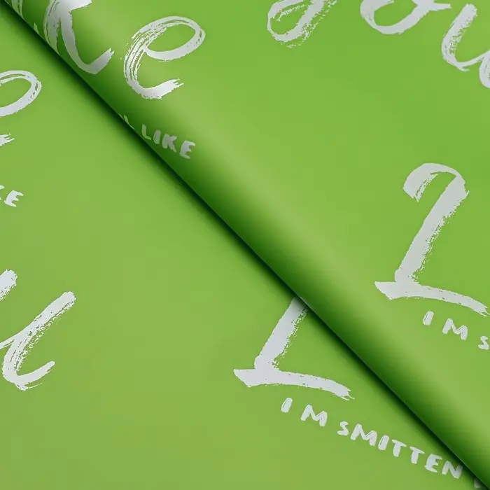 Пленка для цветов матовая, «Ты мне нравишься», 57×57 см, зелёная мята, 65 мкм Пленка для цветов матовая, «Ты мне нравишься», 57×57 см, зелёная мята, 65 мкм