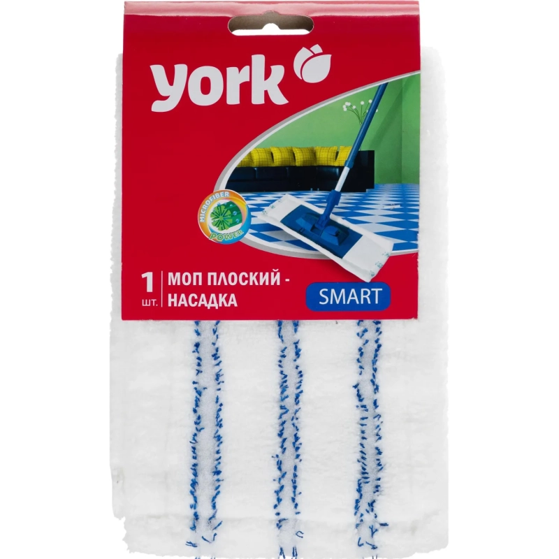 Насадка МОП YORK Смарт запаска для швабры_ТПЦ