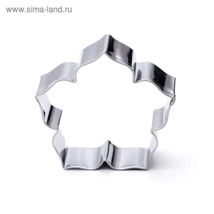 Набор форм для печенья «Лепестки петуньи», 7,5×7 см, 6 шт, цвет серебристый Набор форм для печенья «Лепестки петуньи», 7,5×7 см, 6 шт, цвет серебристый