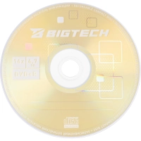 Носители информации Bigtech YDVDRB009 DVD+R 4,7 Гб/16х/10шт/уп cake box