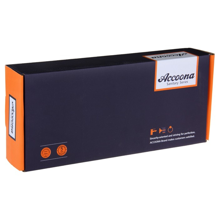 Смеситель для кухни Accoona A4071, двухрычажный, с гайкой, хром Смеситель для кухни Accoona A4071, двухрычажный, с гайкой, хром