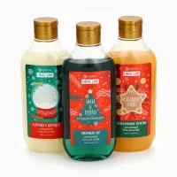 Гель для душа URAL LAB, 300 мл, аромат хвойный лес, Новый Год