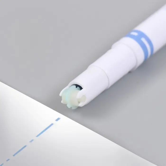 Ручка-печать роликовая для творчества "Штрихпунктирная линия" 13 см