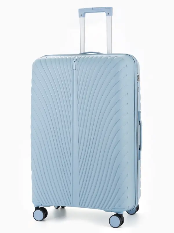 Чемодан на колёсах, 28", кодовый замок, 47&times;29&times;73 см, голубой