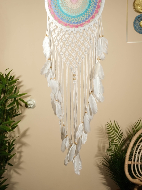 Ловец снов "Спокойные тона" 32х90 см.