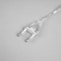 Гирлянда &laquo;Нить&raquo; 5 м, роса с насадками &laquo;Шарики&raquo;, IP20, серебристая нить, 50 LED, 8 режимов, свечение мульти, 220 В