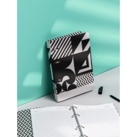 Ежедневник недатированный на кольцах Attache, 136л., 80г/м3, Авангард