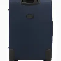 Чемодан на колёсах TEXTURA, кодовый замок, текстильный, с увеличением, 47&times;30&times;78 см, 28", синий