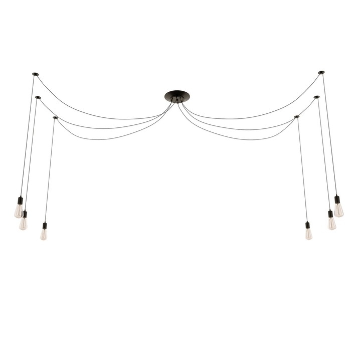 Светильник Светильник "Паук" черный 6x40Вт E27 черный BayerLux