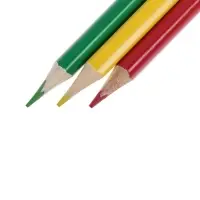 Карандаши Calligrata, цветные, двусторонние, 24 цвета, 12 шт., трёхгранные, деревянные