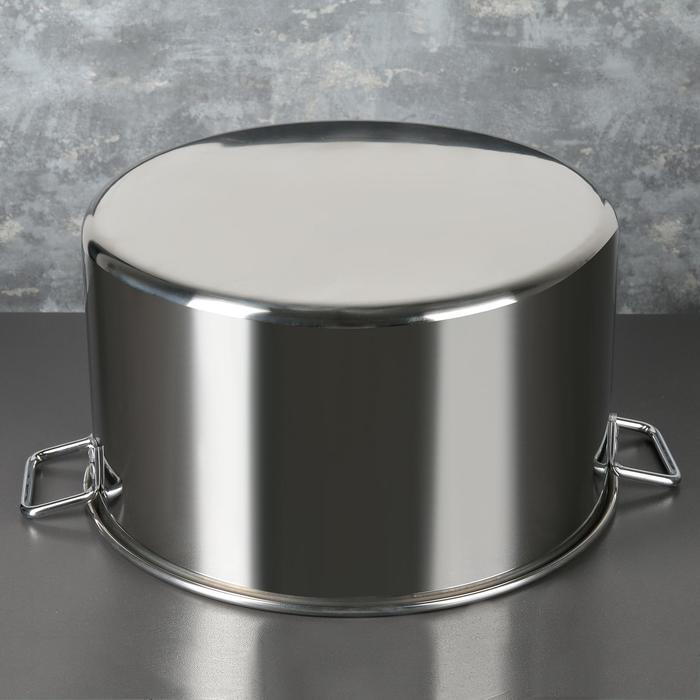 Котёл «Общепит», 40 л, d=45, h=28 см, металлическая крышка Котёл «Общепит», 40 л, d=45, h=28 см, металлическая крышка