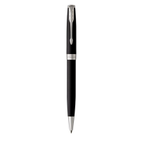 Ручка шариковая Parker Sonnet Core Matte Black CT M, корпус чёрный матовый/ хром, чёрные чернила (1931524)