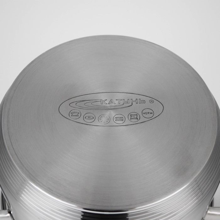 Кастрюля «Элис», 2.5 л, d=18 см, капсульное дно, индукция