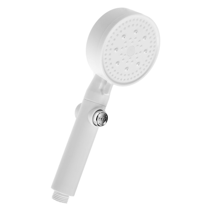 Лейка для душа ZEIN Z3540, d=90 мм, 5 режимов, кнопка  Лейка для душа ZEIN Z3540, d=90 мм, 5 режимов, кнопка "стоп", съёмный верх, белая