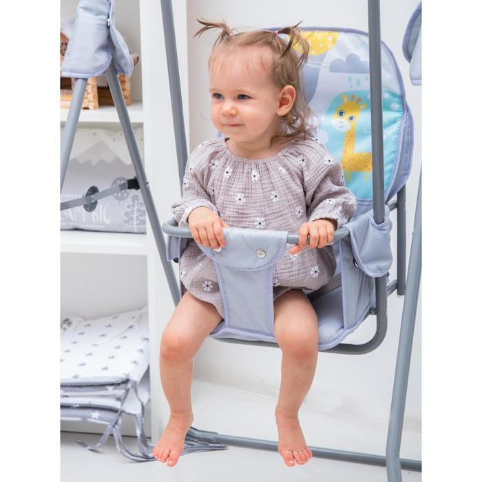 Качели детские напольные «Веселые зверята» Качели детские напольные «Веселые зверята»