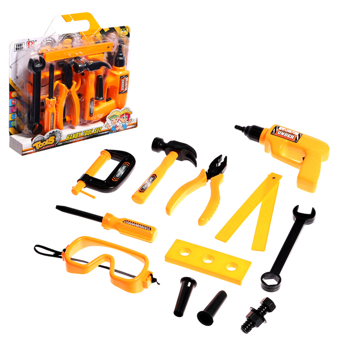 Набор инструментов «Слесарь», 10 предметов Набор инструментов «Слесарь», 10 предметов