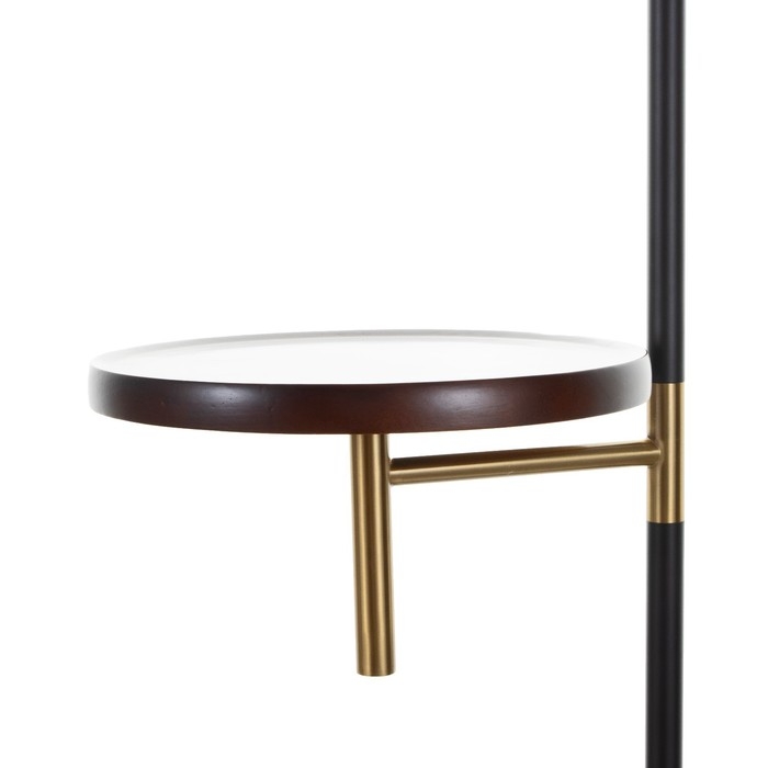 Торшер 19040/1 E27 40Вт черно-золотой 50х30х165 см