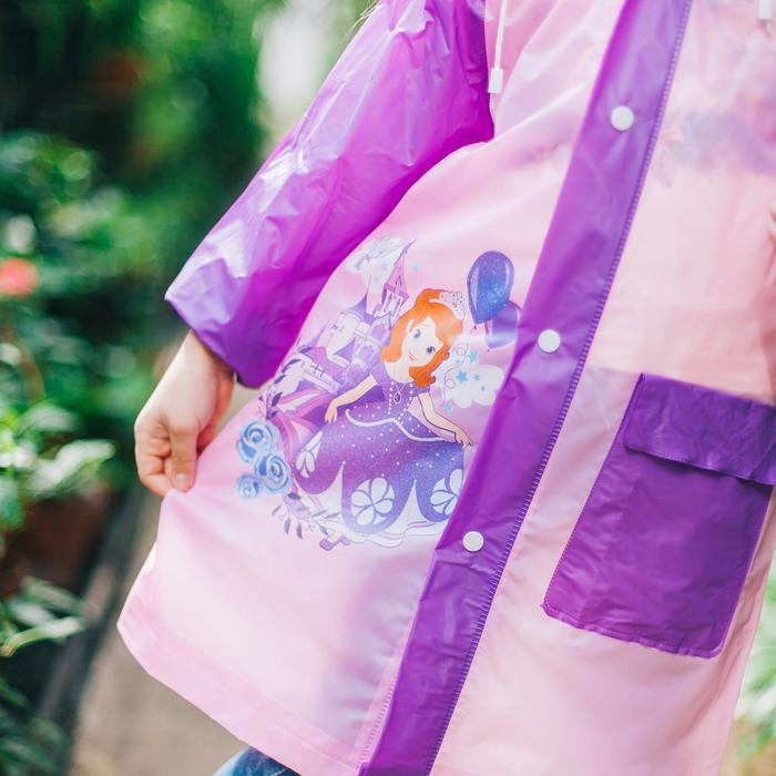 Дождевик детский, размер L, 110-120 см , София Прекрасная Дождевик детский, размер L, 110-120 см , София Прекрасная
