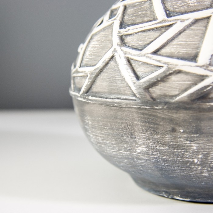 Настольная лампа Настольная лампа "Ева" Е14 40Вт черный 20х20х33см RISALUX