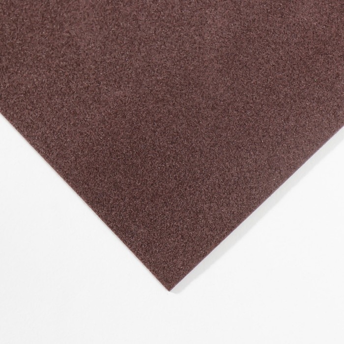 Фоамиран иранский 0,8-1 мм (тёмно-коричневый/191) 60х70 см Фоамиран иранский 0,8-1 мм (тёмно-коричневый/191) 60х70 см